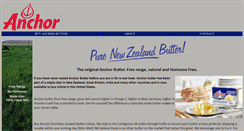 Desktop Screenshot of anchorbutterusa.com